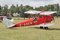 G-ANEN @ X1WP - De Havilland DH-82A Tiger Moth II at The De Havilland Moth Club's 28th International Moth Rally at Woburn Abbey. August 2013. - by Malcolm Clarke