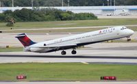 N920DE @ TPA - Delta MD-88 - by Florida Metal