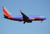 N249WN @ KSEA - Southwest Airlines. 737-7H4. N249WN cn 34951 2005. Seattle Tacoma - International (SEA KSEA). Image © Brian McBride. 01 September 2013 - by Brian McBride