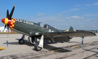 N551E @ YIP - P-51B Old Crow owned by NASCAR team owner Jack Roush - by Florida Metal