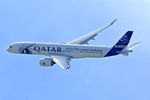 F-WZNW - 2013 Airbus A350-941, c/n: 004 displays over the Rolls Royce factory in Derby - by Terry Fletcher