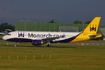 G-OZBY @ EGCC - Monarch - by Chris Hall