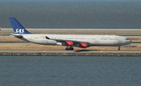OY-KBC @ KSFO - Airbus A340-300 - by Mark Pasqualino