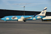 4X-EKU @ LOWW - UP Boeing 737-800 - by Dietmar Schreiber - VAP