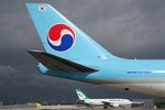 HL7601 @ LOWW - Korean Air Boeing 747-400 - by Dietmar Schreiber - VAP