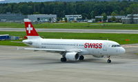 HB-JLS @ LSZH - Swiss, is here waiting for taxi clearence at Zürich-Kloten(LSZH) - by A. Gendorf