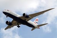 G-ZBJE @ EGLL - Boeing 787-8 Dreamliner [38612] (British Airways) Home~G 03/08/2014. On approach 27R. - by Ray Barber