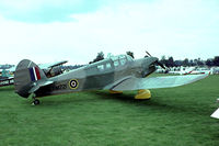 G-ANXR @ EGTH - Percival P.31 Proctor IV [H.803] Old Warden~G 11/07/1982. From a slide. - by Ray Barber