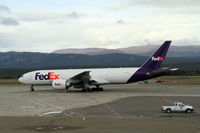 N880FD @ CYXY - CYXY, Whitehorse, Yukon, was closed for an hour at 08:00 on 2014-09-04 when N880FD made an emergency landing and was kept on the main runway while being assessed. Shown here on the ramp later. - by Murray Lundberg