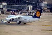 D-AVRL @ EBBR - British Aerospace BAe 146-RJ85 [E2285] (Lufthansa Regional) Brussels~OO 13/08/2006 - by Ray Barber