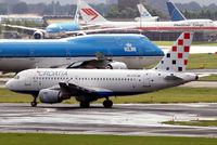 9A-CTG @ EHAM - Airbus A319-112 [0767] (Croatia Airlines) Amsterdam-Schiphol~PH 10/08/2006 - by Ray Barber