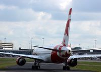 C-FMWQ @ EGCC - Tail view - by Clive Pattle