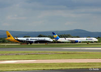 D-ABOG @ EGCC - EGCC taxy - by Clive Pattle