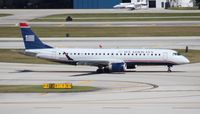 N948UW @ FLL - US Airways E190 - by Florida Metal