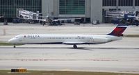 N952DL @ MIA - Delta MD-88 - by Florida Metal