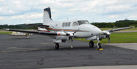 N16BN @ KDAN - 1962 Beech U-8F in Danville Va. - by Richard T Davis