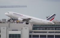 F-GKXG @ MIA - Air France A320 - by Florida Metal
