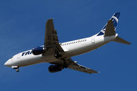 YR-BGD @ EGLL - Boeing 737-38J [27182] (TAROM) Home~G 01/04/2010. On approach 27R. - by Ray Barber