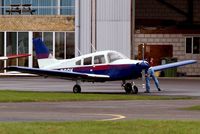 G-BSOK @ EGBJ - Piper PA-28-161 Warrior II [28-7816191] Staverton~G 14/03/2008 - by Ray Barber
