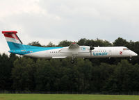 LX-LGM @ ELLX - Landing rwy 24 - by Shunn311