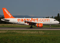 G-EZBE @ LFSB - Landing rwy 16 - by Shunn311