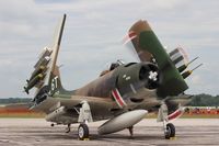 N2AD @ YIP - AD-1 Skyraider - by Florida Metal