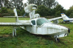 C-FQIP @ EGTR - in the graveyard at Elstree - by Chris Hall