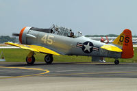 N645DS @ KLAL - North American SNJ-5 Texan [88-17643] Lakeland-Linder~N 15/04/2010 - by Ray Barber