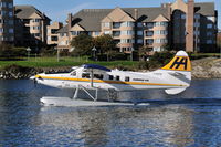 C-GUTW @ CYWH - Taxiing in after landing. - by Ken Videan