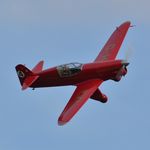 G-HEKL @ EGTH - 43. G-HEKL in display mode at the rousing season finale Race Day Air Show at Shuttleworth, Oct. 2014. - by Eric.Fishwick
