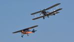 G-EBIR @ EGTH - 45. G-EBIR and G-AAPZ at the glorious Shuttleworth Pagent Airshow, Sep. 2014. - by Eric.Fishwick