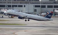 N554UW @ MIA - USAirways A321 - by Florida Metal