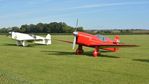 G-HEKL @ EGTH - 5. Yes, TWO Mew Gulls at the rousing season finale Race Day Air Show at Shuttleworth, Oct. 2014. - by Eric.Fishwick