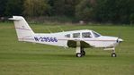 N29566 @ EGTH - 2. N29566 preparing to depart the rousing season finale Race Day Air Show at Shuttleworth, Oct. 2014. - by Eric.Fishwick