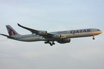 A7-AGD @ EGLL - Qatar Airways - by Chris Hall