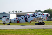 N8640E @ KLAL - Beech C-45H Expeditor [AF-510] (Grimes Flying Laboratory) Lakeland-Linder~N 15/04/2010 - by Ray Barber