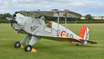G-BVXJ @ EGTH - 3. G-BVXJ at Shuttleworth - Edwardian Picnic and Evening Airshow, Aug. 2014 - by Eric.Fishwick