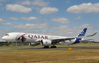 F-WZNW @ EGLF - Landing after it's display. - by kenvidkid