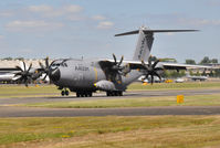 F-WWMZ @ EGLF - Landing after it's display. - by kenvidkid