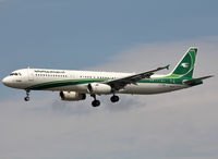 YI-AGR @ EDDF - Landing rwy 25L with arab titles in left side - by Shunn311