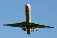 F-HMLE @ LFRB - Canadair Regional Jet  CRJ-1000, On final rwy 25L, Brest-Bretagne airport (LFRB-BES) - by Yves-Q