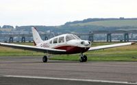 G-BXOJ @ EGPN - Taxy at Dundee Riverside EGPN - by Clive Pattle