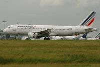 F-HEPA @ LFPG - Airbus A320-214, Reverse thrust landing Rwy 26L, Roissy Charles De Gaulle Airport (LFPG-CDG) - by Yves-Q