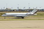 N162QS @ EGGW - Netjets '2012 Bombardier BD-700-1A10, c/n: 9484 at Luton - by Terry Fletcher