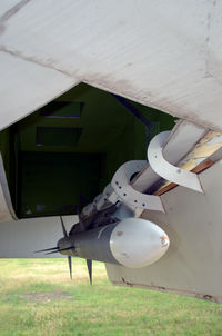 NONE @ KFTW - A-12 mockup missile bay at the fort Worth Aviation Museum - by Ronald Barker