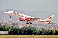 G-OOOS @ LEMG - Malaga Spain 19.8.95 - by leo larsen