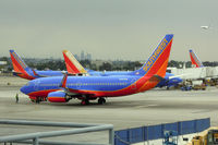 N260WN @ KLAX - At LAX - by Micha Lueck