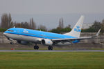 PH-BXN @ EGCC - KLM Royal Dutch Airlines - by Chris Hall