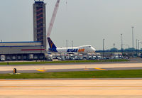 UNKNOWN @ KORD - Atlas Air B747 at O'Hare - by Ronald Barker