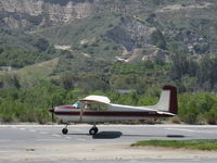 N5782B @ SZP - 1956 Cessna 182 SKYLANE, Continental O-470-S 230 Hp, taxi - by Doug Robertson